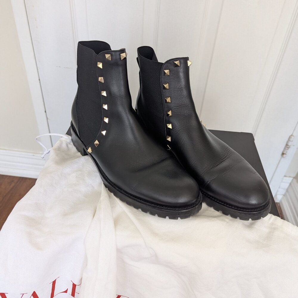Valentino chelsea boots rockstud - Picture 3 of 16